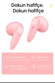 Pro 6plus Slikonsuz Kablosuz Bluetooth Kulaklık Pembe - 3