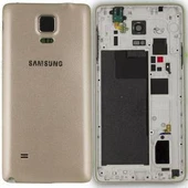Samsung Galaxy Note 4 SM-N910 Kasa Kapak Gold - 2