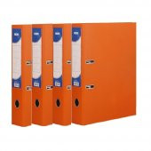 Büro Klasör Turuncu Dar Noki Turuncu Büro Klasörü Halkalı 4 Adet - 1