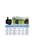 Venus Aqua E-3302 Akvaryum Kafa Motoru 1000 Lt / H 18w - 2