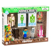 Minecraft 3D Figür Toppeez 8'li Delüks Set MC2070 Model 2 - 1
