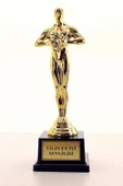 Yılın En İyi Sevgilisi Oscarı Ödülü Eşe Sevgiliye Anneye Babaya Hediye Büyük Boy - 1