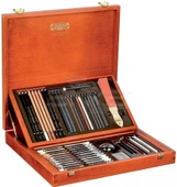 Koh-i-Noor Gioconda Artist Set Ahşap Kutu Çizim Seti 8896 1DK thumbnail 2