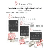 Hahnemühle Dessin Skizzenblock Spiralli Eskiz Defteri 150g 25 Yaprak - 1