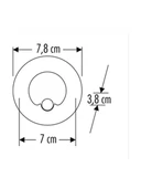CATA 1.5W RADAR SENSÖRLÜ KORİDOR (YUVARLAK)(BEYAZ) - 3