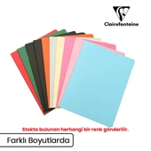 Clairefontaine Crok Book Tel Dikişli Beyaz Çizim Defteri 90g 24 Yaprak - 1