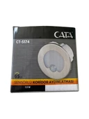 CATA 1.5W RADAR SENSÖRLÜ KORİDOR (YUVARLAK)(BEYAZ) - 2