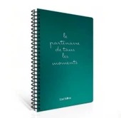 ÇINAR MOMENT'S SPİRALLİ SERT KAPAK DEFTER 17x24 KARELİ 120 YAPRAK (55115) - 4
