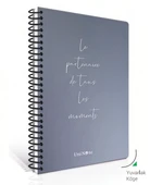 ÇINAR MOMENT'S SPİRALLİ SERT KAPAK DEFTER 17x24 ÇİZGİLİ 120 YAPRAK (55114) - 1