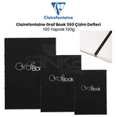 Clairefontaine Graf Book 360 Çizim Defteri 100 Yaprak 100g - 1