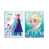 KESKİN FROZEN PLASTİK KAPAK DEFTER A4 KARELİ 40 YAPRAK (322502) - 1