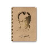 KESKİN FUNKY ATA SPİRALLİ DEFTER 17x23 DÜZ 100 YAPRAK (418110) - 1