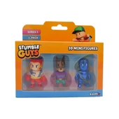 TUY23000 Stumble Guys 3lü Mini Figür - 2
