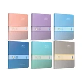 GIPTA THE BOOK PASTELS SERT KAPAK DEFTER 20x28 KARELİ 296 YAPRAK (3484) - 1