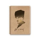 KESKİN FUNKY ATA SPİRALLİ DEFTER 17x23 DÜZ 100 YAPRAK (418110) - 2