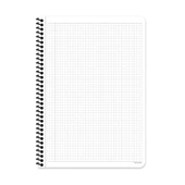 KESKİN OUTDOOR SPİRALLİ SERT KAPAK DEFTER 17x24 KARELİ 80 YAPRAK MAVİ (411013) - 2