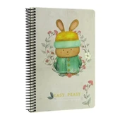 GIPTA EASY NOTES SPİRALLİ SERT KAPAK DEFTER 17x24 KARELİ 120 YAPRAK (4744) - 1