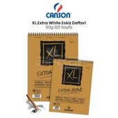 Canson XL Extra White Eskiz Defteri 90g 120 Yaprak - 1