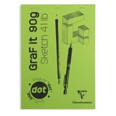 Clairefontaine Graf it Dot Noktalı Blok 90g 80 Yaprak thumbnail 3