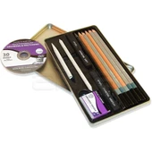 Daler Rowney Simply Charcoal Tin 12li Set thumbnail 3