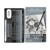 Cretacolor Artino Graphite Eskiz Seti 10lu Metal Kutu 40021 thumbnail 1