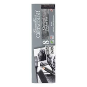 Cretacolor Chacoal Drawing Set Kömür Çizim Seti 8li Metal Kutu 46008 - 1