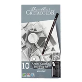 Cretacolor Artino Graphite Eskiz Seti 10lu Metal Kutu 40021 thumbnail 2