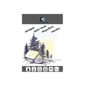 Alex Schoeller Spiralli Eskiz Defteri Jumbo A4 90 gr 100 Yaprak - 1