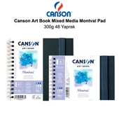 Canson Art Book Mixed Media Montval Pad 300g 48 Yaprak - 1