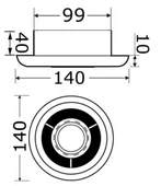 Led spot lambalı aspiratör - 3
