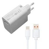 Xiaomi Tubo 33W Şarj Adaptörü Ve Type-C Kablo Mdy 11Ez - 1