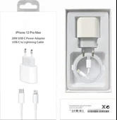 Iphone 12 Pro-Max Uyumlu 20W Şarj Adaptörü+Şarj Kablosu thumbnail 2