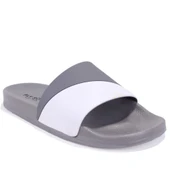 Fly Soft S263071 Gri Beyazı Günlük Ortopedik Erkek Spor Terlik - 1