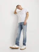 JACK JONES Mıke Model Rahat Kesim Erkek Kot Pantolon 12269598 - 3