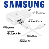 Samsung S6 S7 Edge Note 4 Note 5 Hızlı Şarj Cihazı Şarj Aleti thumbnail 1