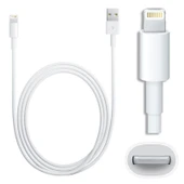 İphone Tüm Serilere Uyumlu Şarj ve Data Lightning Kablosu 2Mt-200 cm 6-7-8-Plus-X-11-11Pro-12-12Pro-13-13Pro-14 - 3