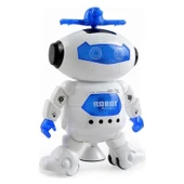 Sesli Işıklı 18 cm Pilli Dans Eden Robot 1969 - 1