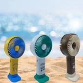 Hayvan Resimli Şarjlı Mini El Fanı - 1