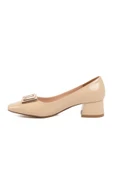 Aspor Bej Rugan Kadın Klasik Topuklu Ayakkabı thumbnail 2