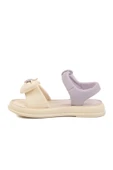 Guja Lila Taşlı Kız Çocuk Düz Sandalet - 2