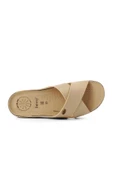 Aspor Bej Anatomik Kadın Düz Terlik thumbnail 5