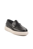 Pierre Cardin Siyah Hakiki Deri Erkek Casual Ayakkabı - 3