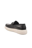 Pierre Cardin Siyah Hakiki Deri Erkek Casual Ayakkabı - 4