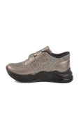 Aspor Platin Simli Cırtlı Kız Çocuk Sneaker - 2