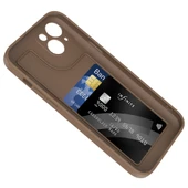 iPhone 15 Kılıf Kamera Korumalı Kartlık Hazneli Vitra Kapak thumbnail 2