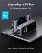 Anker 737 Powercore 24K Taşınabilir Şarj Cihazı - GaNPrime 140W PD 24000 mAh - A1289 (Anker Türkiye Garantili) - 2