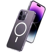 Şeffaf Mika Sararmaz Kılıf iPhone 15 Pro - 3