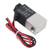 12V Solenoid Valf- 2 Konumlu 2 Yönlü Pnömatik Valf Vana -2v025-08 thumbnail 5