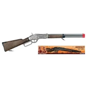 Gonher 8'li Metal Kovboy Tüfeği Kapsül Atan Kovboy Tüfeği - 1