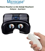 Microcase VRPARK V7 3D Sanal Gerçeklik Gözlüğü + VR Kablosuz Bluetooth Kumanda-AL4749 - 4